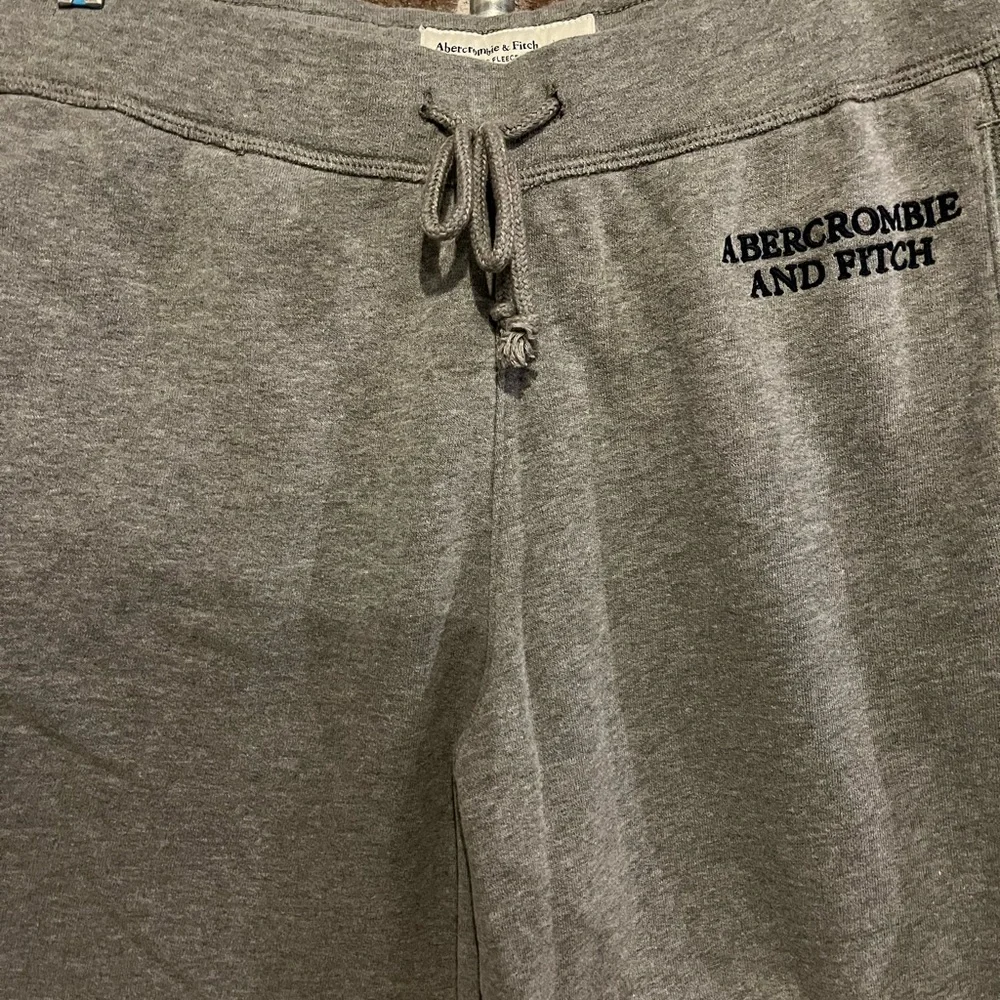 Abercrombie & Fitch Gray Fleece Sweat Shorts Size Small